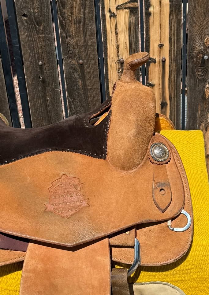 Avila Work Saddle — cantle detail