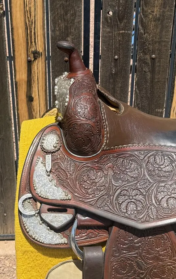 Bob Avila by Bob's Custom Saddle — 16" Seat — Horn Swell Left