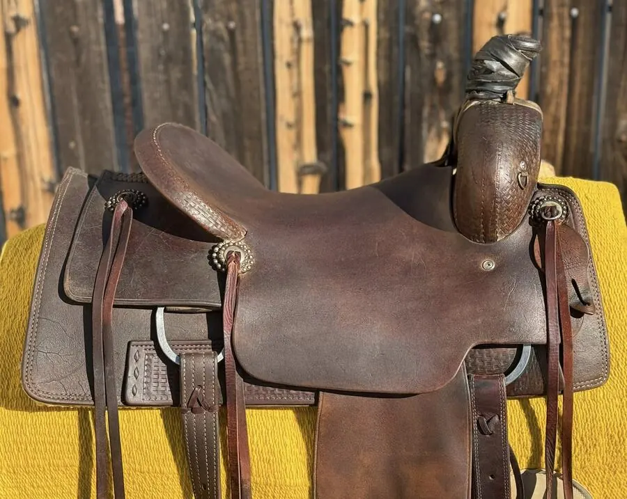 Ranch Cutter by Calvin Allen Saddlery — 15½" Seat — Full Nearside