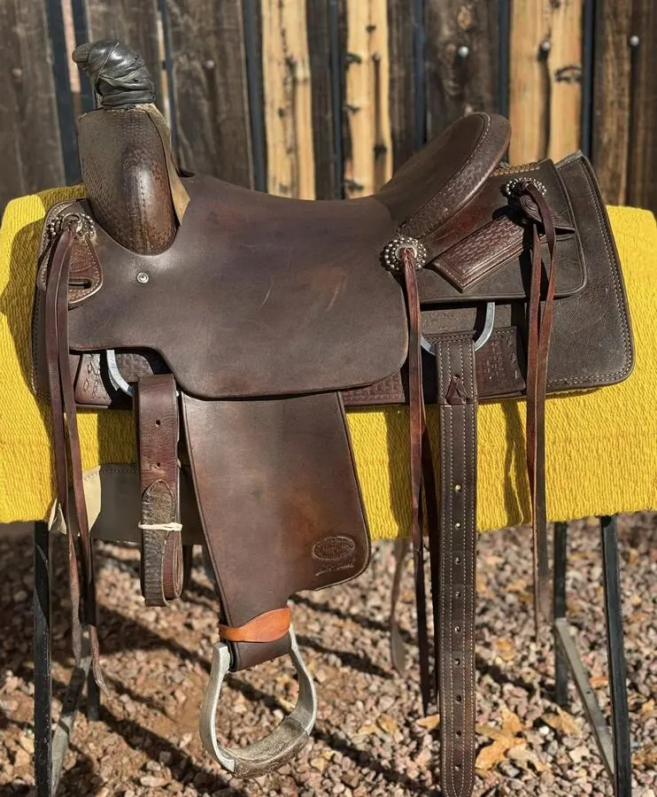 Ranch Cutter by Calvin Allen Saddlery — 15½" Seat