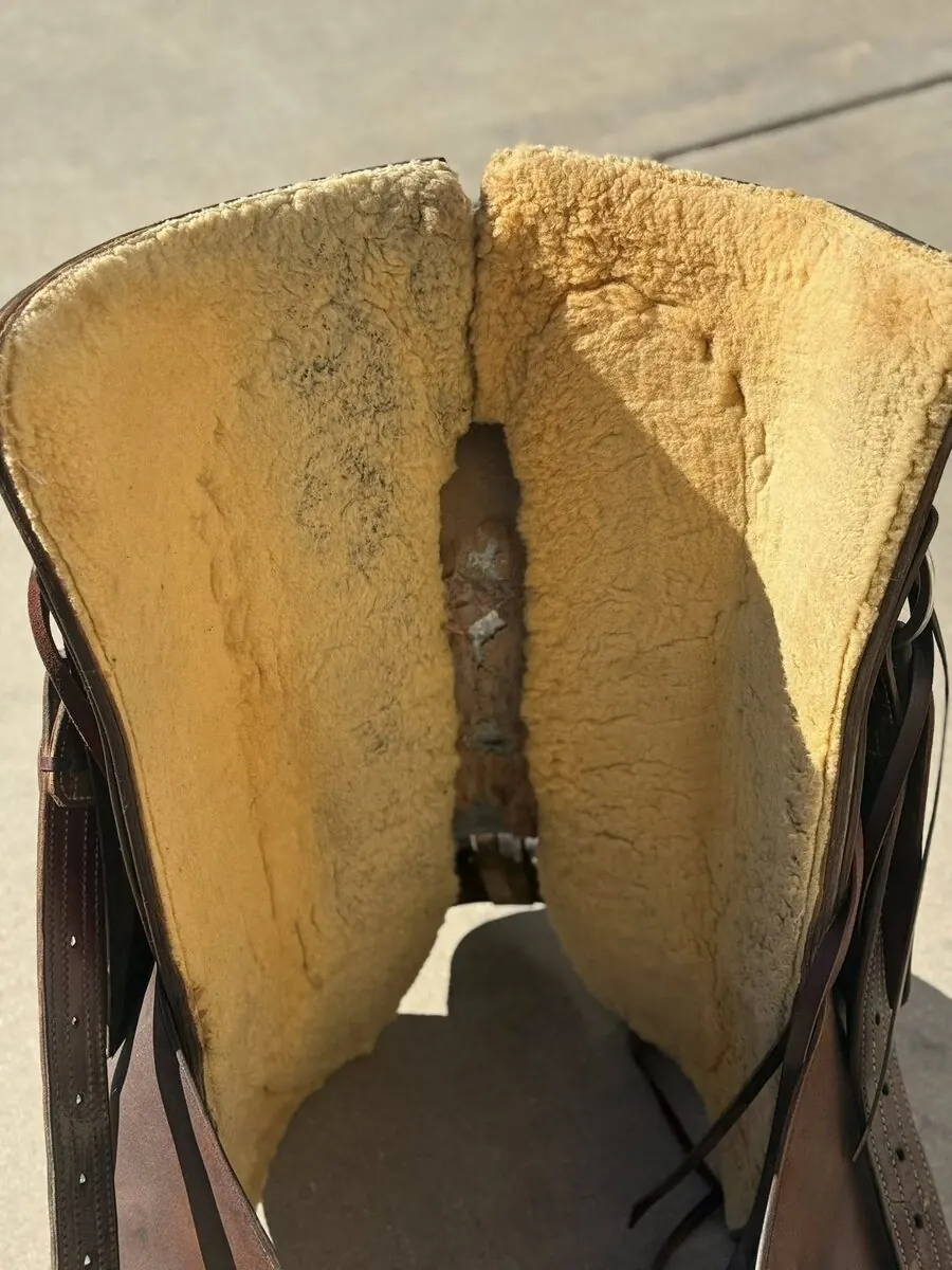 Ranch Cutter by Calvin Allen Saddlery — 15½" Seat — Gullet