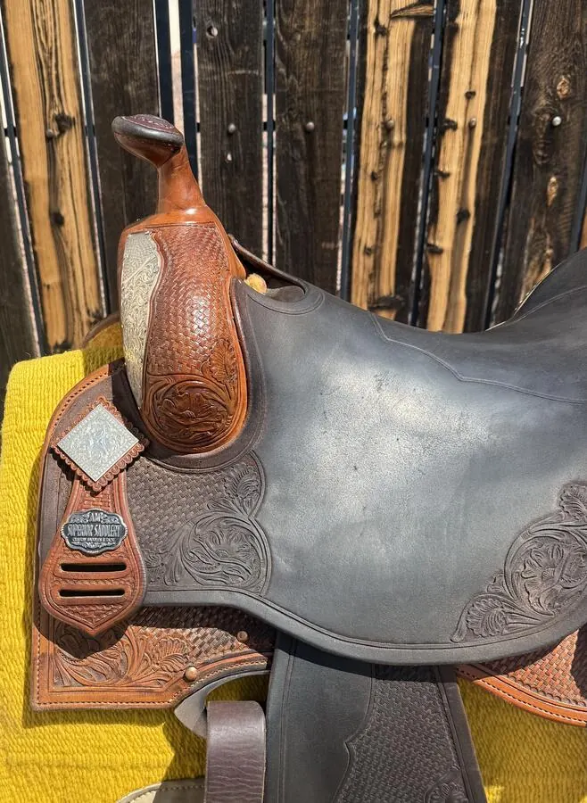 Casey Deary Reiner — 16" Seat — Horn Seat