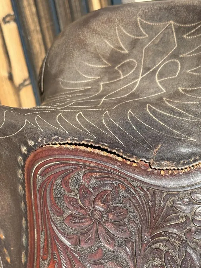 Rios Bros. Roper — 15½" Seat — Seat Stitching