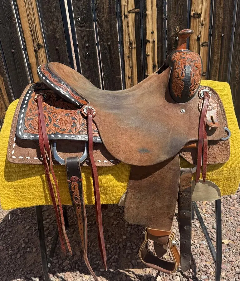 SRS Ranch Saddle — 16" Seat — Left Full