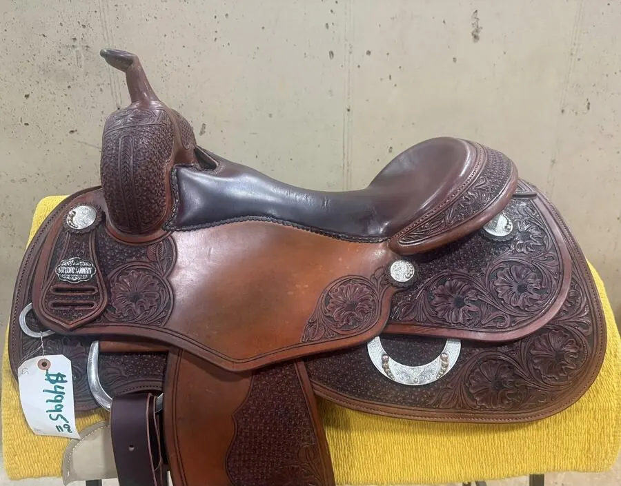 Superior Saddlery Reiner — Full Floral Tooling — Full Right