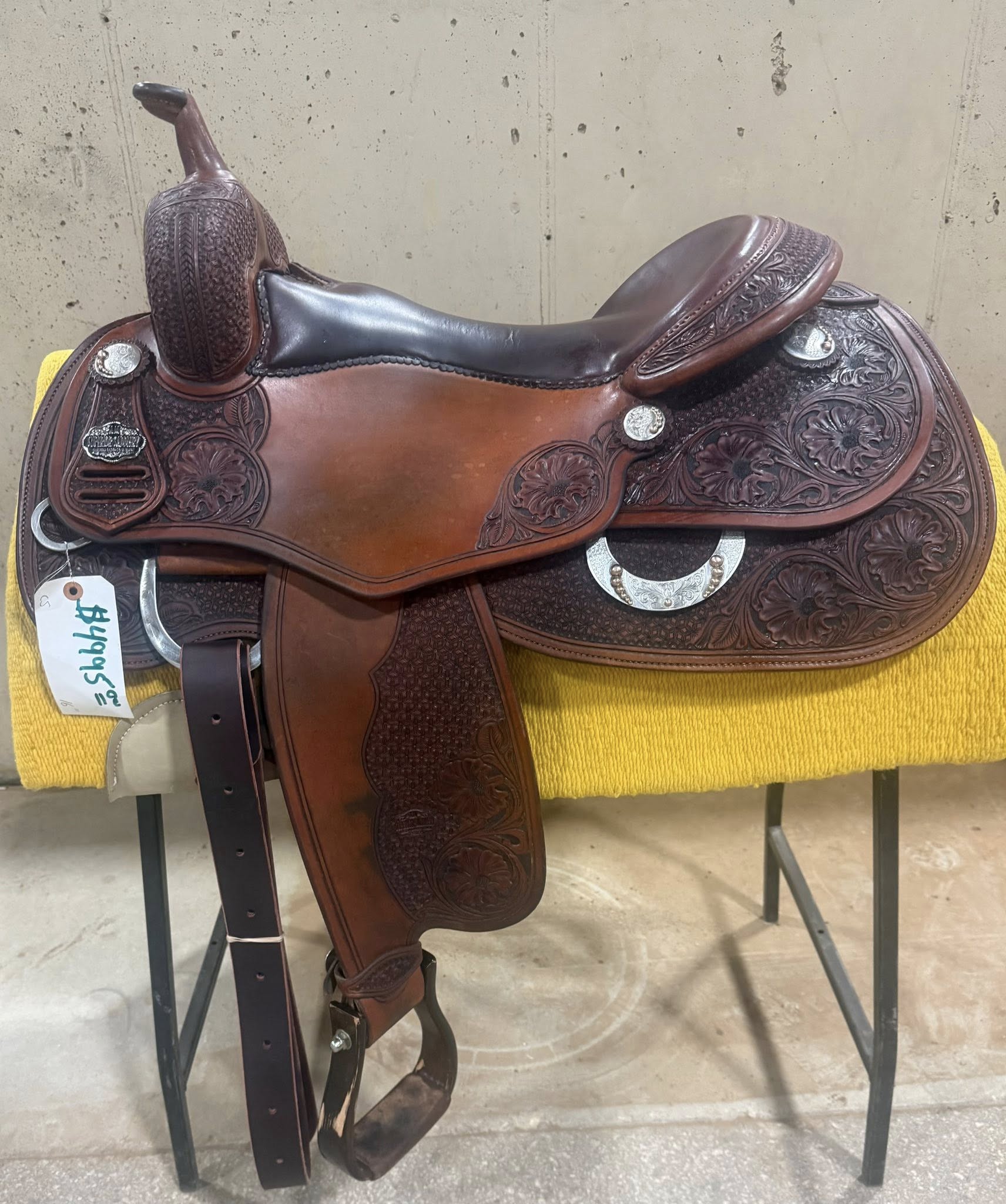Superior Saddlery Reiner — Full Floral Tooling