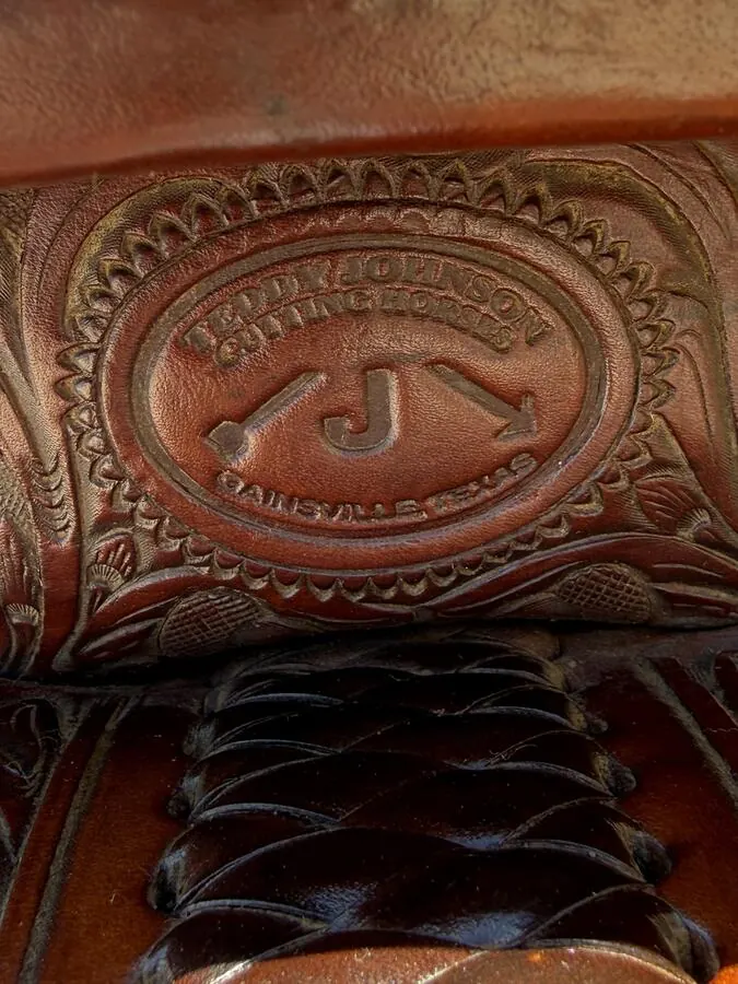 Teddy Johnson Cutter — 16" Seat — Brand Stamp